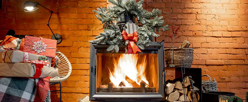 Travis Industries Linear Gas Fireplace Installation in Griffith, Indiana