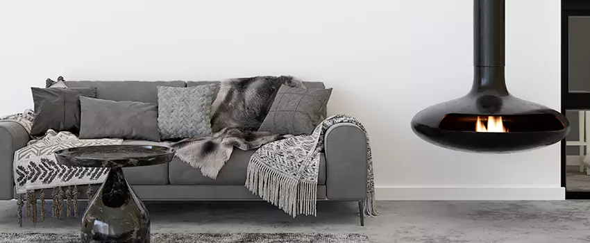 Circular Hanging Fireplace Installation Services in Griffith, IN